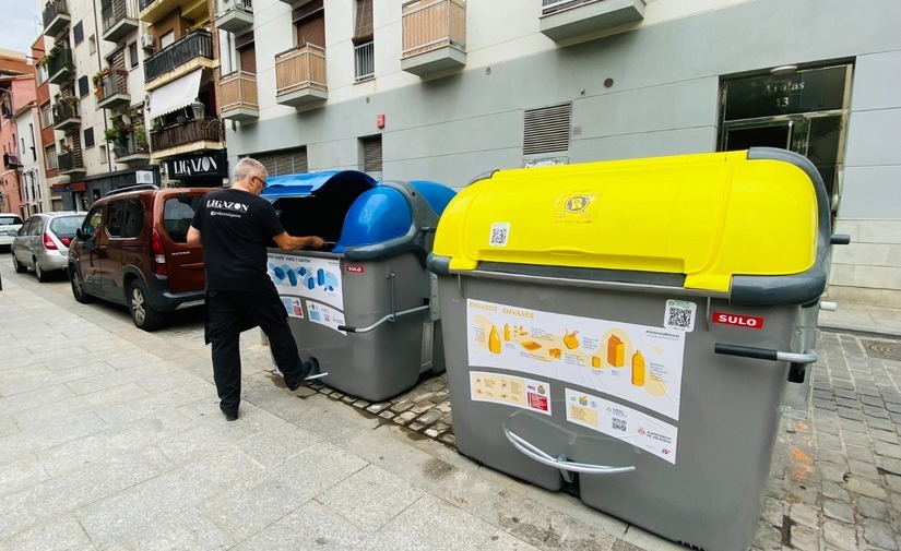 Valencia alcanza los casi 900 contenedores repuestos desde 2022