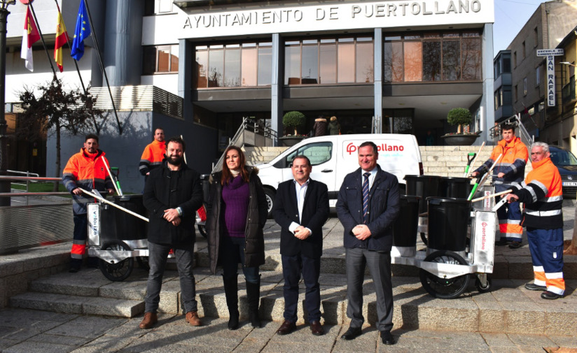 Puertollano comienza a renovar los equipos y maquinaria del servicio de limpieza y recogida de residuos