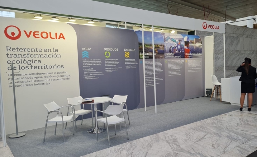 Veolia expone sus últimas tecnologías y proyectos sostenibles en CONAMA