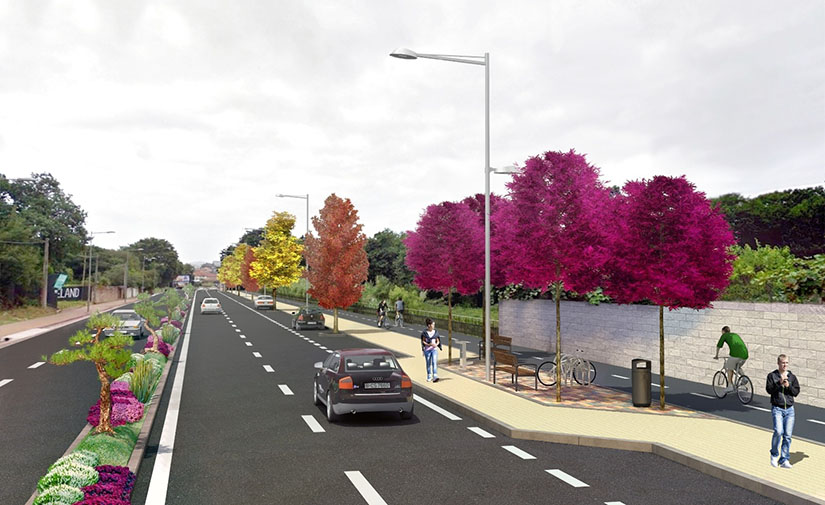 Vigo construirá una gran pasarela en la Avenida de Europa para bicicletas y peatones