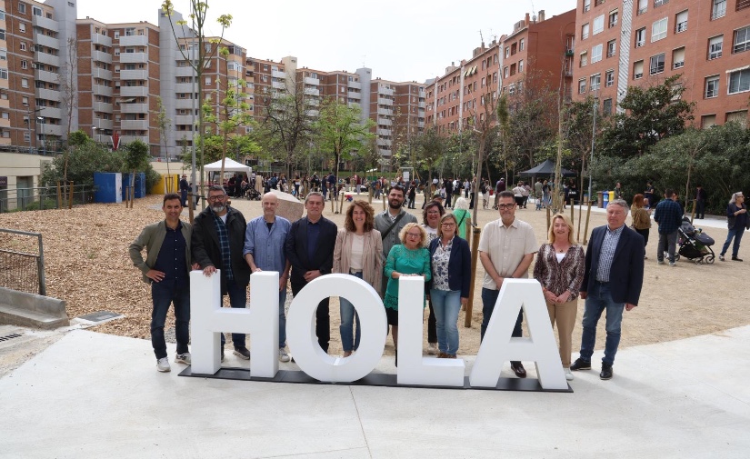 Viladecans transforma la plaza de Saint Herblain en un espacio bioclimático con más de 60 nuevos árboles