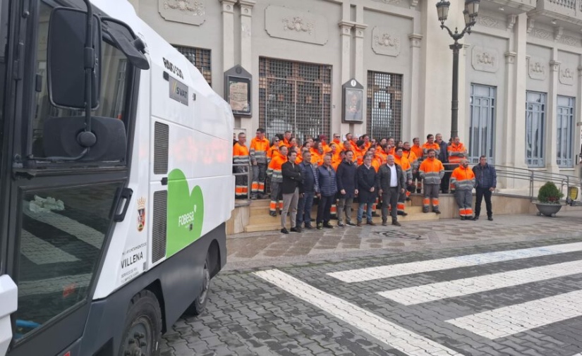 Villena renueva en profundidad el servicio de recogida de residuos y limpieza viaria con una inversión de 3,6 millones