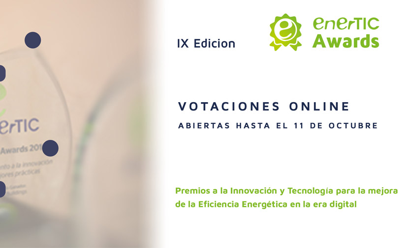 Votaciones abiertas para los proyectos candidatos a los enerTIC Awards 2021