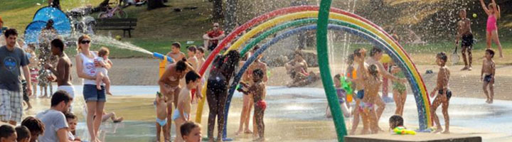 Cómo diseñar un parque de agua sin profundidad Splashpad