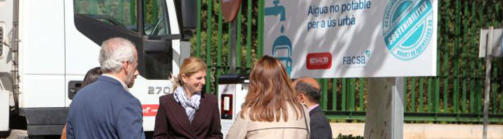 Castellón duplica la superficie de parques y zonas verdes regadas con agua regenerada