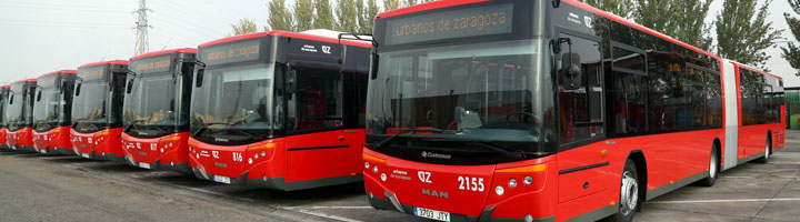 La flota del transporte público urbano de Zaragoza incorpora 10 nuevos autobuses