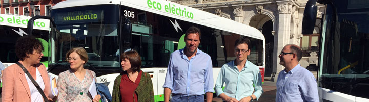 AUVASA incorpora tres nuevos vehículos híbridos diesel eléctricos a la flota de autobuses de Valladolid