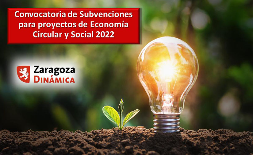 Zaragoza Dinámica lanza una nueva línea de ayudas para proyectos de economía circular