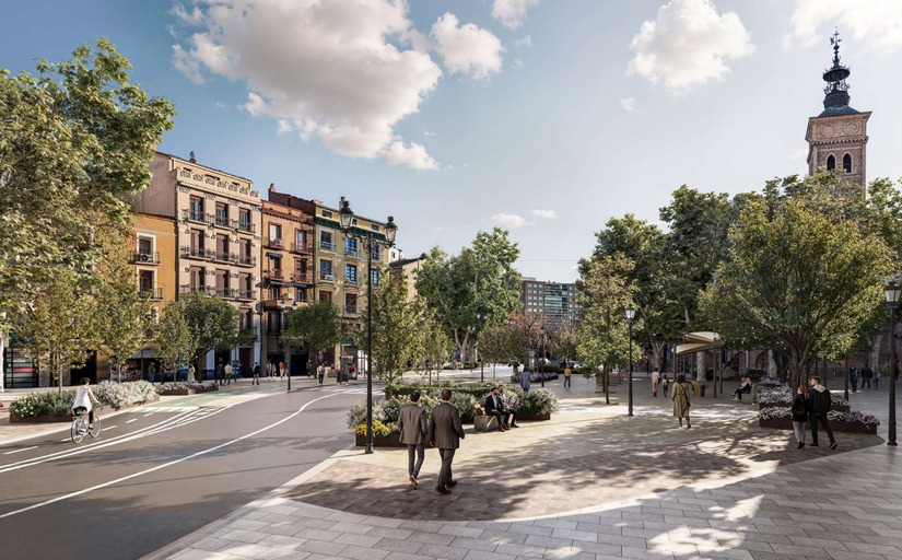 Zaragoza inicia la transformación del eje Coso–San Miguel con una reforma integral de casi 9 millones de euros