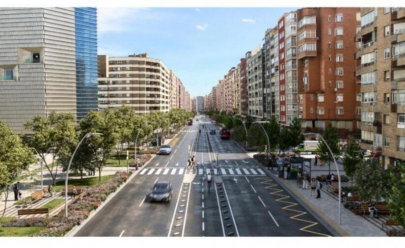 Zaragoza invertirá 6,3 millones de euros en la renovación de la avenida de Navarra