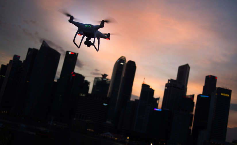 Zaragoza explora las posibilidades del uso de drones en entornos urbanos