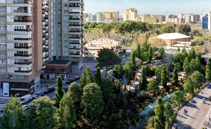 Zaragoza transforma el trazado del río Huerva con ocho nuevos parques y una inversión de más de 24 millones de euros