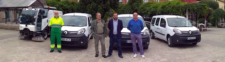 El Servicio de Limpieza Viaria de Torrelavega inicia la transición a vehículos eléctricos