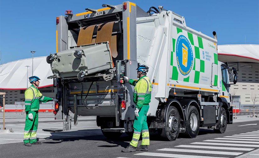 La recogida de residuos en la zona Este de Madrid, más sostenible y eficiente