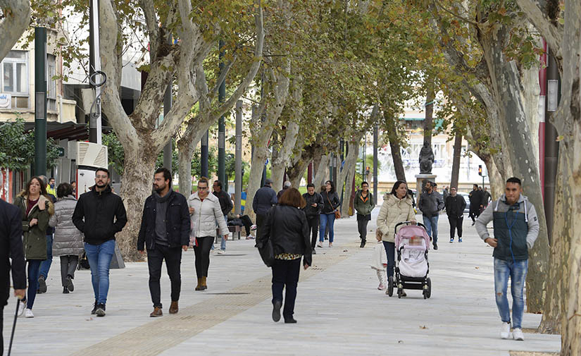 Paseo Alfonso X: nuevo eje peatonal de la ciudad de Murcia