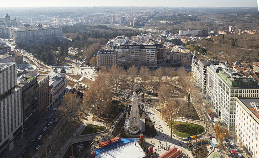 Plaza de España de Madrid, la obra del siglo