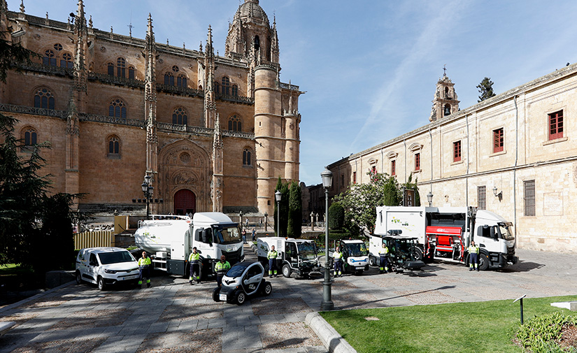 Salamanca: servicios urbanos para un patrimonio limpio