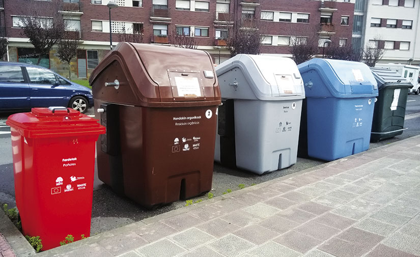 Zamudio, primer municipio en España con pago por generación con contenedor cerrado